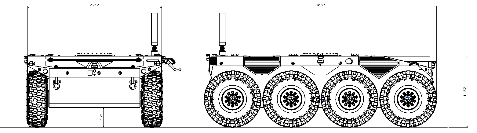 CANSIZ 8X8 Starr