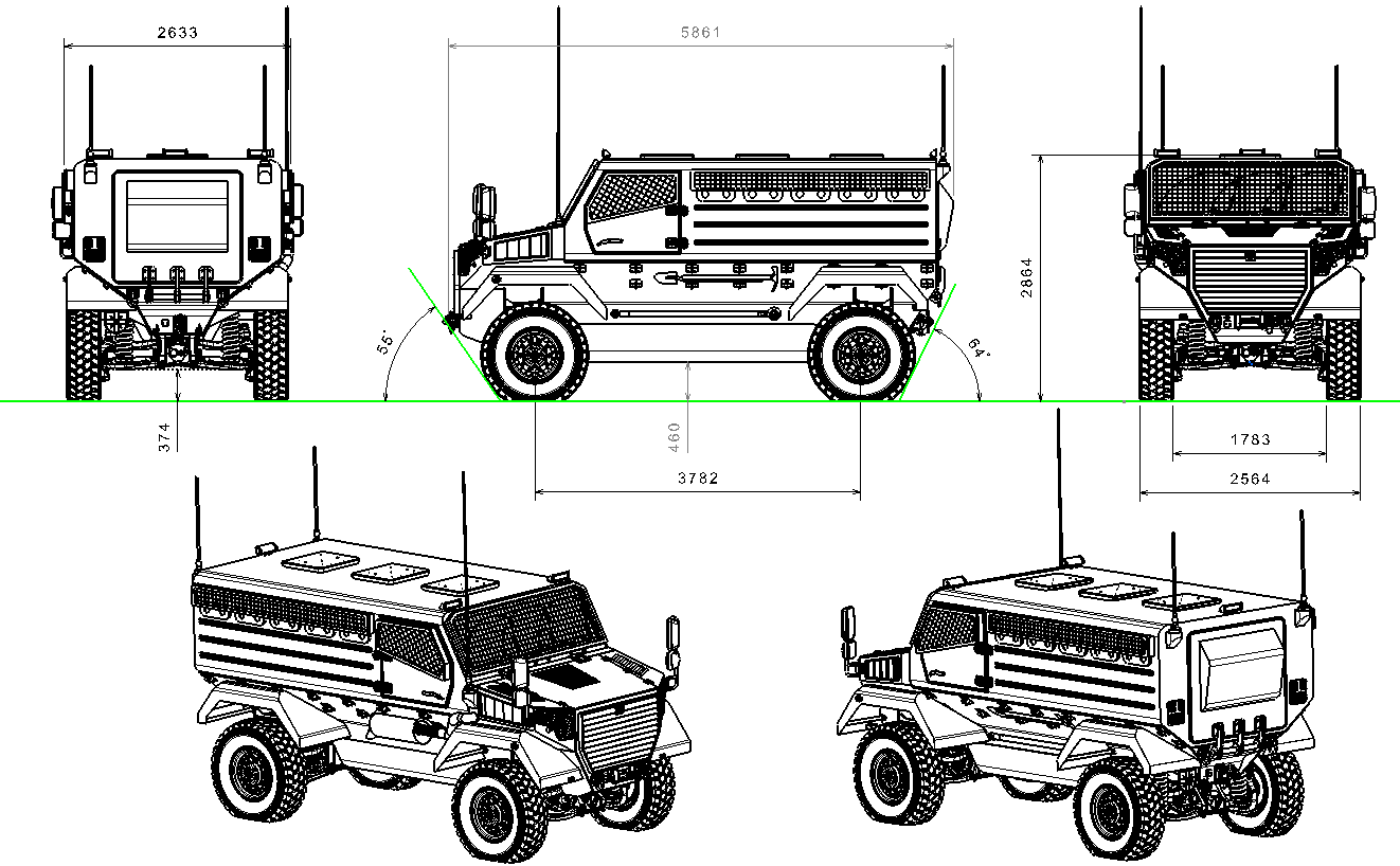 DEMİR 4X4 MRAP